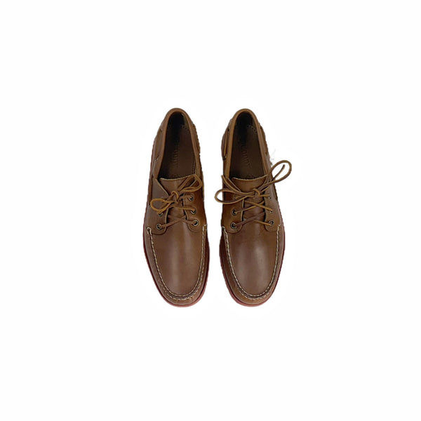 Quoddy In Stock Men’s Quoddy Head Boat Shoe CL: Whiskey