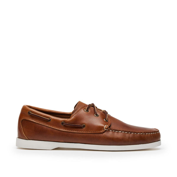 quoddy In Stock Men’s Quoddy Head Boat Shoe: Whiskey