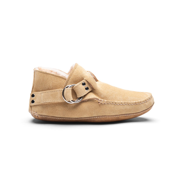quoddy KKB Original Ring Boot - Sand Suede Shearling Lined
