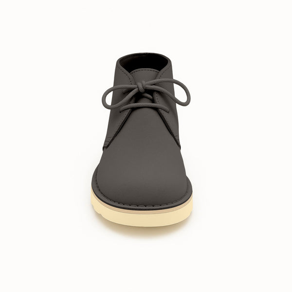 Quoddy Men's Biddeford Desert Boot Wedge: Dark Granite