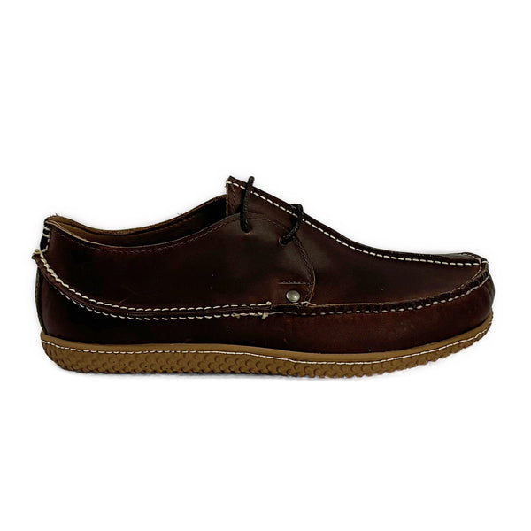 quoddy Men's Horween Meridian - EXERSOLE® by Quoddy "Barefoot": Brown Leather