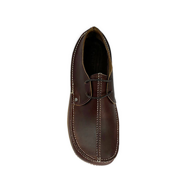 Quoddy Men's Horween Meridian - EXERSOLE® By Quoddy "Barefoot": Brown Leather
