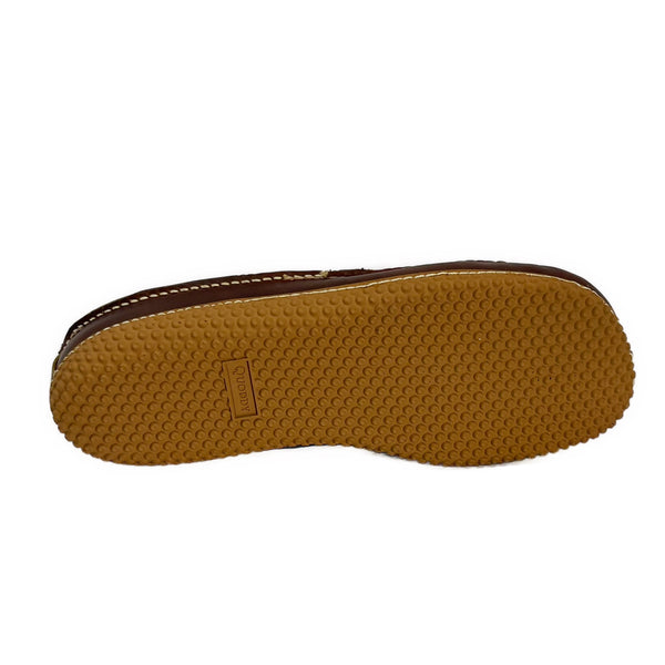Quoddy Men's Horween Meridian - EXERSOLE® By Quoddy "Barefoot": Brown Leather
