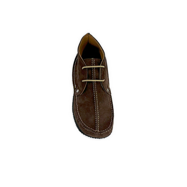 Quoddy Men's LE Caribbean - EXERSOLE® By Quoddy "Barefoot": Chocolate Suede