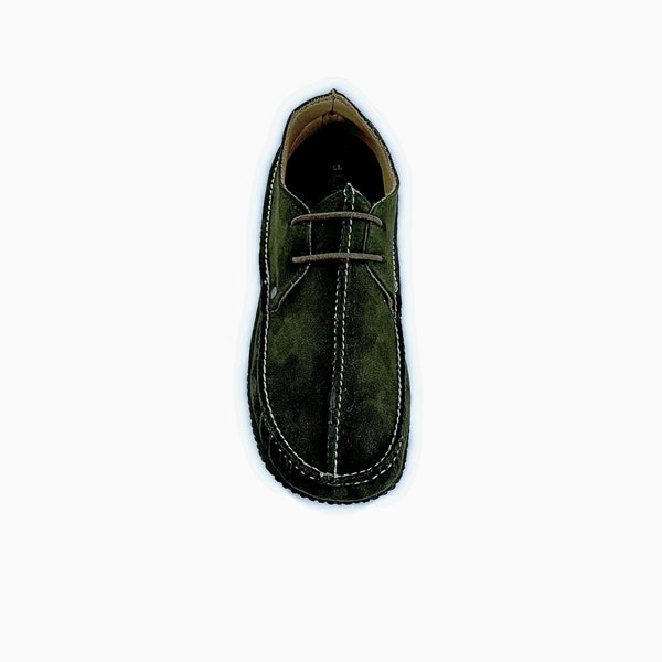 Quoddy Men's LE Meridian - EXERSOLE® By Quoddy "Barefoot": Forest Suede