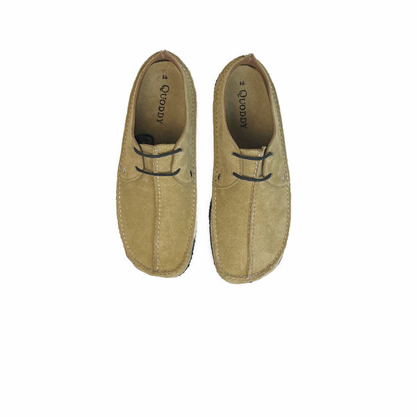 Quoddy Men's Meridian - EXERSOLE® By Quoddy "Barefoot": Sand Suede