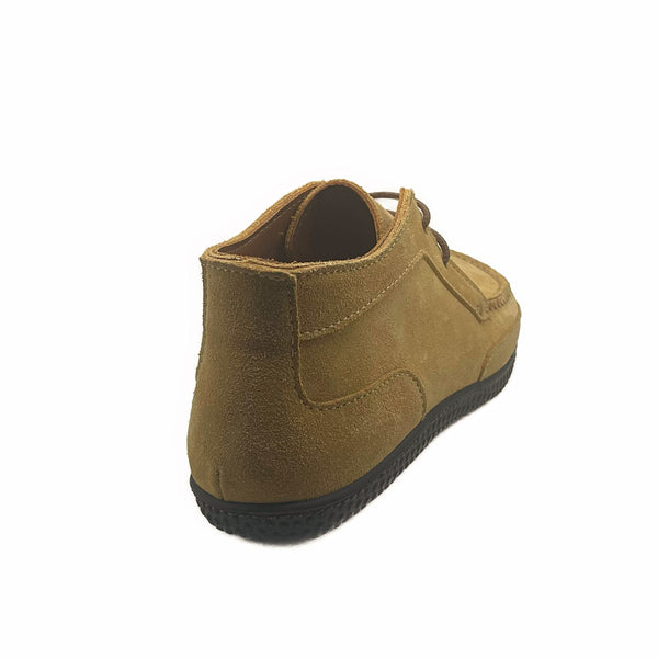 Quoddy Men's Mt. Desert Boot - EXERSOLE® By Quoddy "Barefoot": Toast Suede