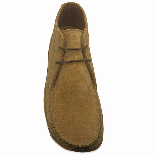 Quoddy Men's Mt. Desert Boot - EXERSOLE® By Quoddy "Barefoot": Toast Suede