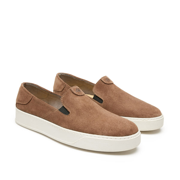 Quoddy Bobby Slip On Mushroom