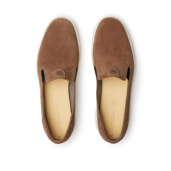 Quoddy Bobby Slip On Mushroom