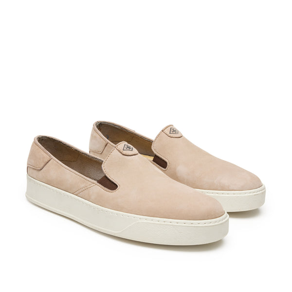 Quoddy Bobby Slip On Pebble Tan