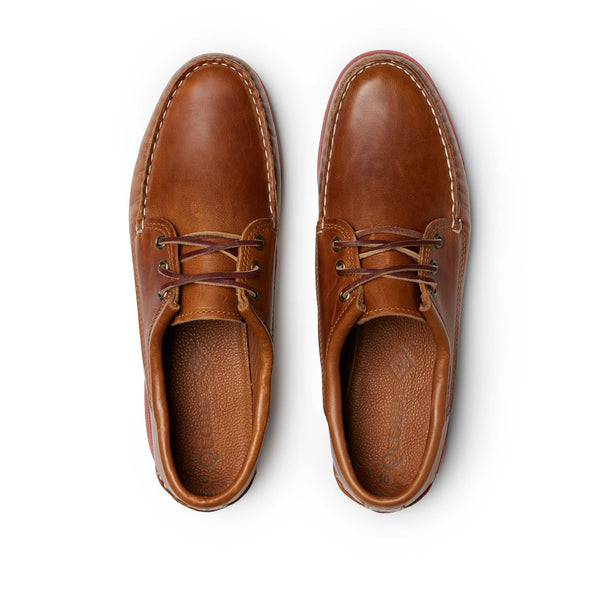Quoddy In Stock Men’s Blucher Shoe: Whiskey