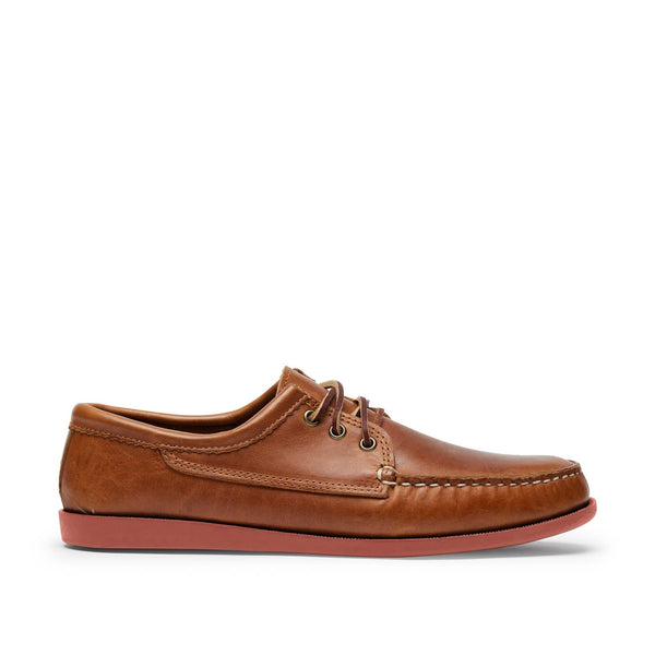 quoddy In Stock Men’s Blucher Shoe: Whiskey