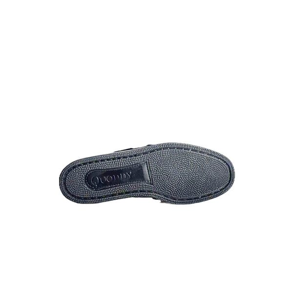Quoddy In Stock Men’s Canoe Shoe: Black
