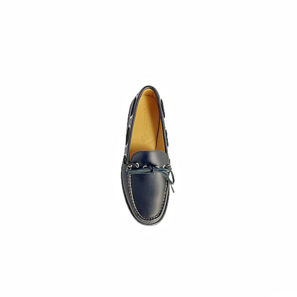 Quoddy In Stock Men’s Canoe Shoe: Black