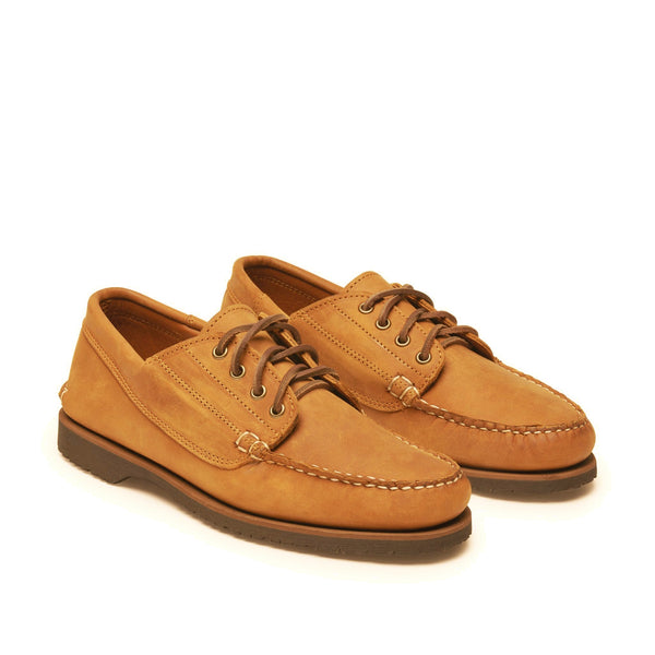 Quoddy In Stock Men’s Maliseet Shoe: Whiskey