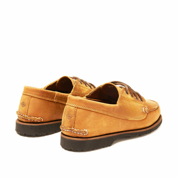 Quoddy In Stock Men’s Maliseet Shoe: Whiskey