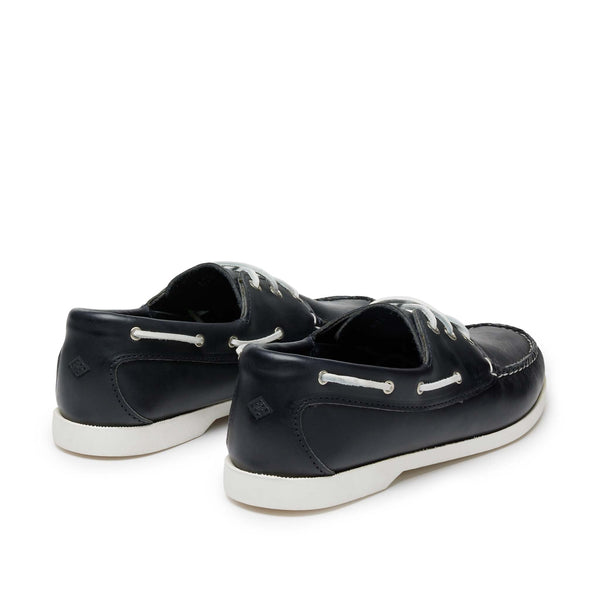 Quoddy In Stock Men’s Quoddy Head Boat Shoe: Navy