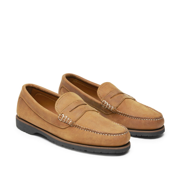 Quoddy In Stock Men’s Rover Penny: Capetown Trail