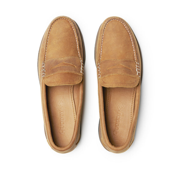 Quoddy In Stock Men’s Rover Penny: Capetown Trail