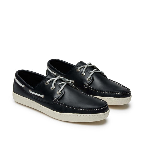 Quoddy In Stock Men’s Runabout Shoe: Navy
