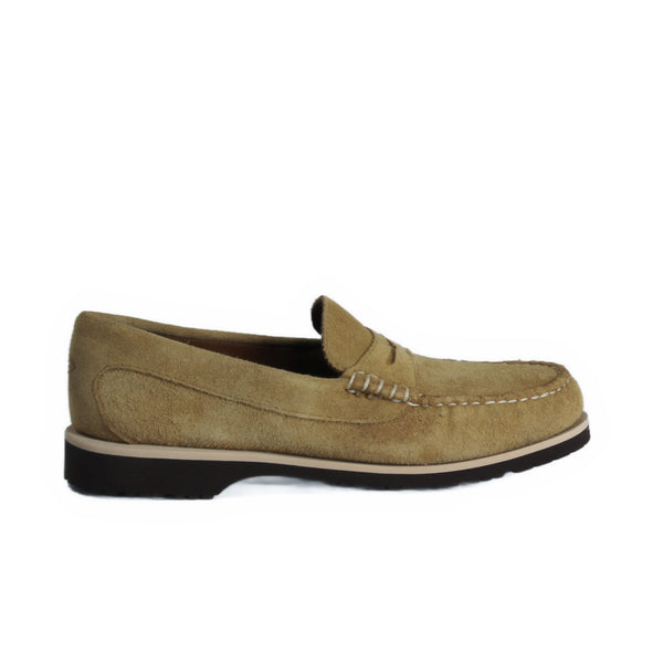 quoddy In Stock Women's Penny Loafer: Sand