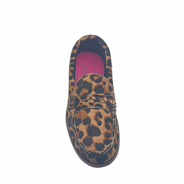 Quoddy KKB Penny Loafer: Leopard Print
