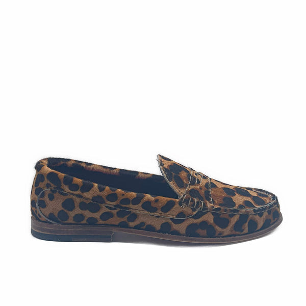 quoddy KKB Penny Loafer: Leopard Print