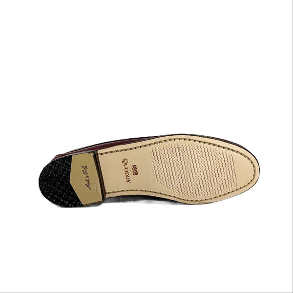 Quoddy KKB Penny Loafer: Merlot Leather