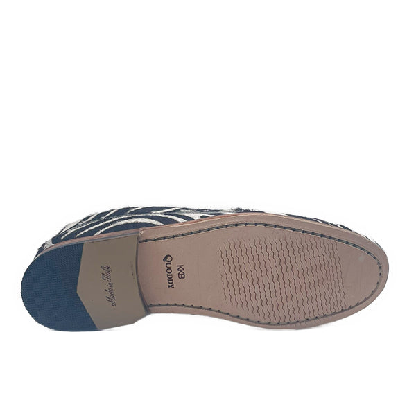 Quoddy KKB Penny Loafer: Zebra Print