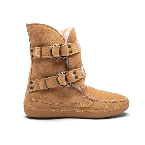 quoddy KKB Twinstrap Ring Boot - Dark Toast Suede