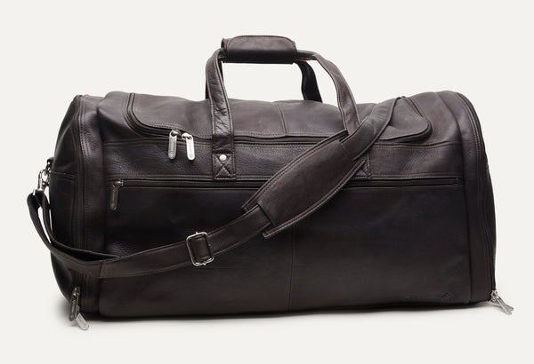 Quoddy Large Multi-Pocket Duffle - Cafe Brown