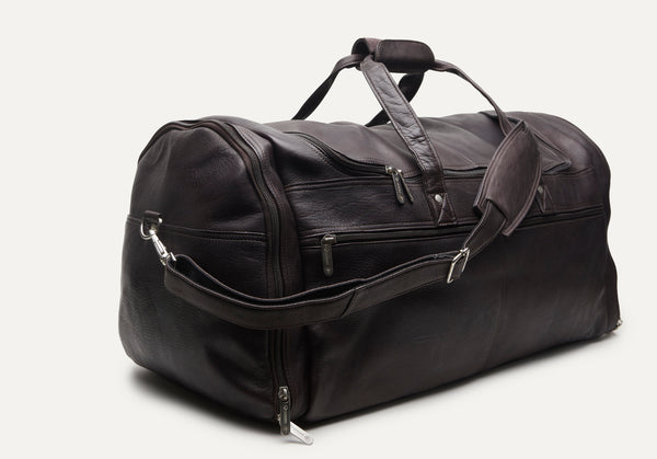 quoddy Large Multi-Pocket Duffle - Cafe Brown