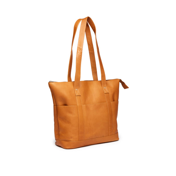 Quoddy Large Multi-Pocket Tote - Tan