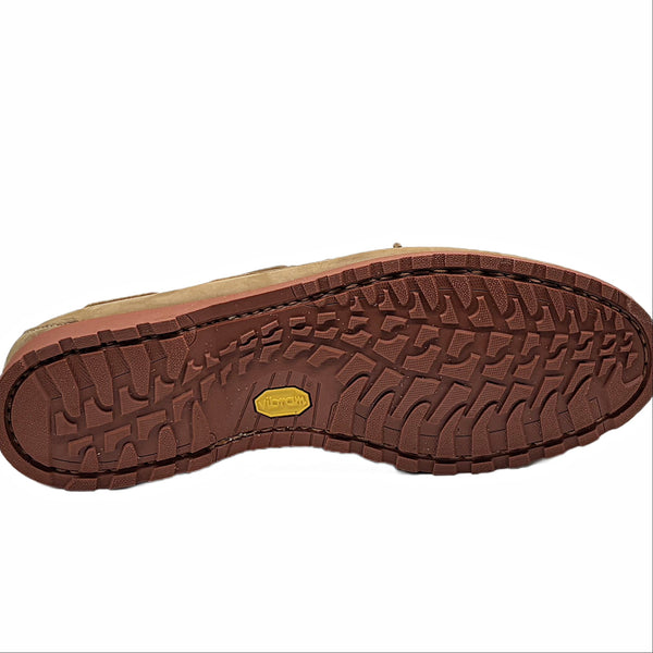 Quoddy LE Men's Canoe Shoe: Balsam Leather Brick