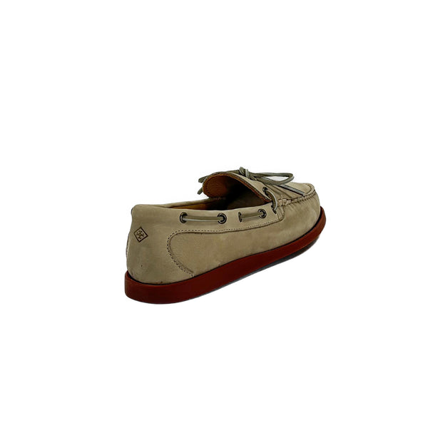 Quoddy LE Men's Canoe Shoe: Pebble Beige