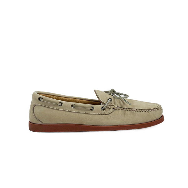 quoddy LE Men's Canoe Shoe: Pebble Beige