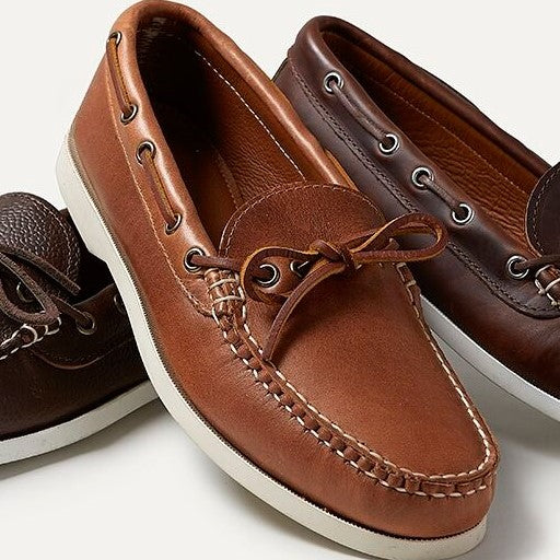 quoddy LE Men’s Canoe Shoe: Whiskey Boat Sole