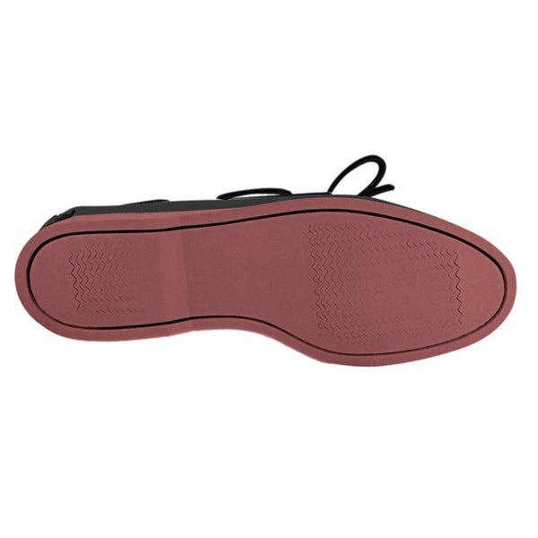 Quoddy Men’s 2 Eyelet LE Boat Shoe: Whiskey Brick