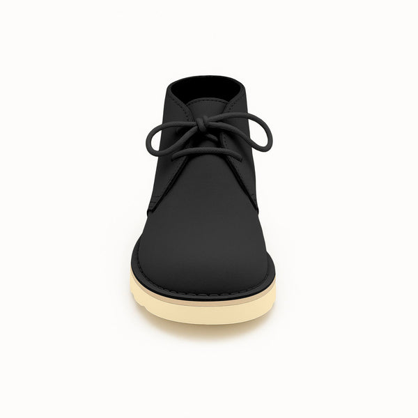 Quoddy Men's Biddeford Desert Boot Wedge: Black