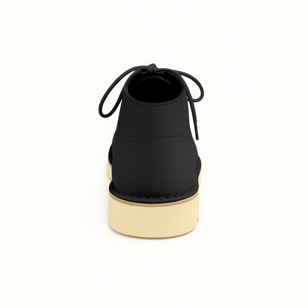 Quoddy Men's Biddeford Desert Boot Wedge: Black