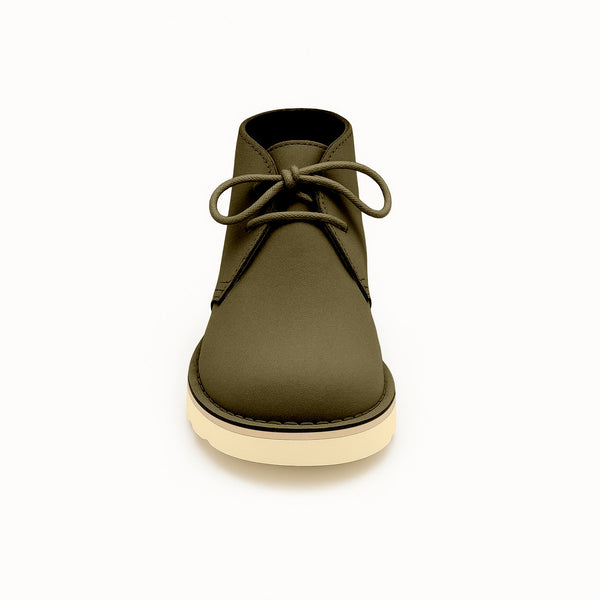 Quoddy Men's Biddeford Desert Boot Wedge: Olive