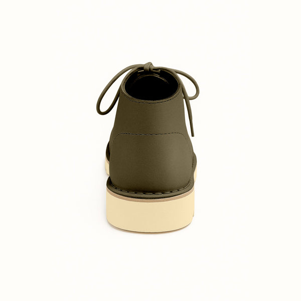 Quoddy Men's Biddeford Desert Boot Wedge: Olive