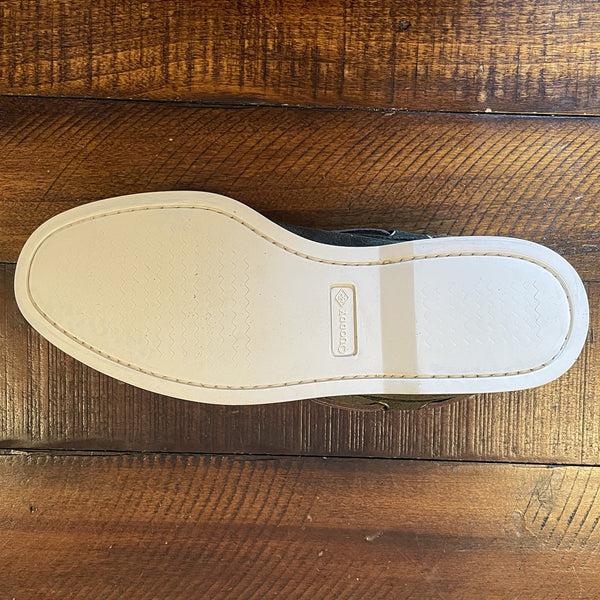 Quoddy Men’s Blucher Shoe: Olive LE