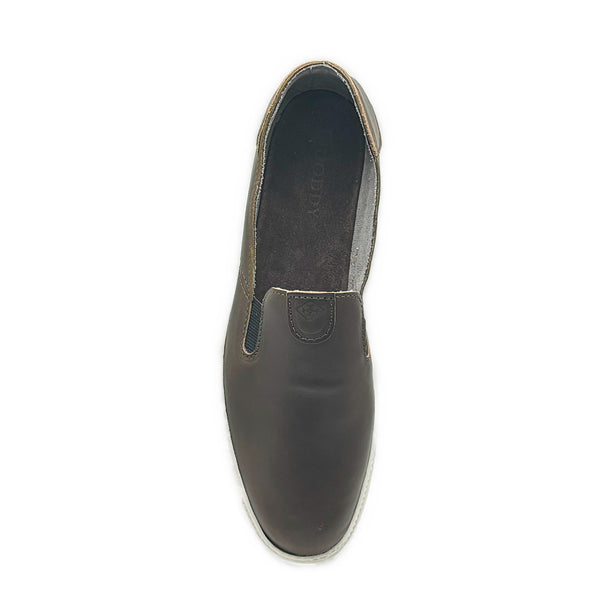 Quoddy Men's Bobby Slip On Horween Dk Olive