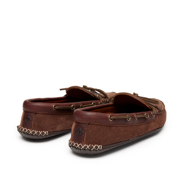 Quoddy Men's Coolside Slipper Brown