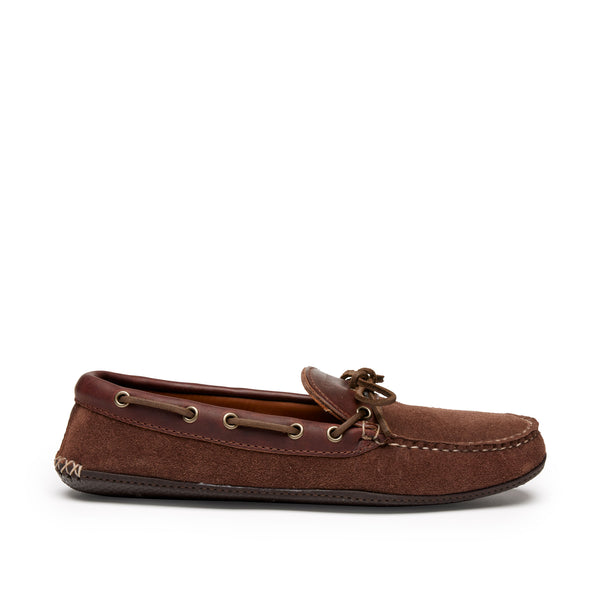 quoddy Men's Coolside Slipper Brown
