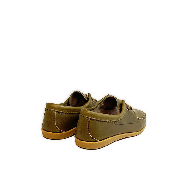 Quoddy Men’s LE Blucher Shoe: Horween Olive