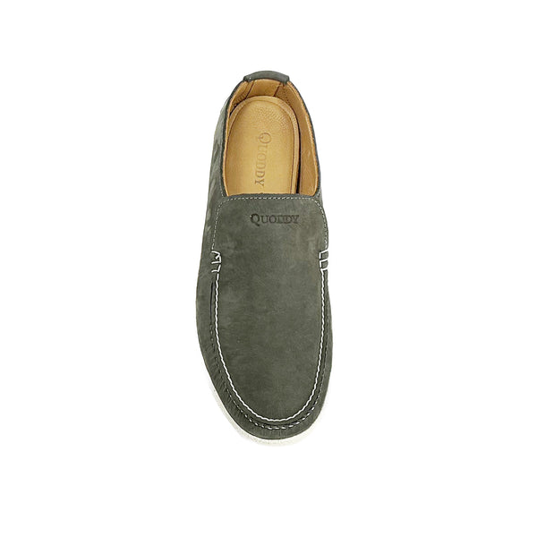 Quoddy Men's LE Skiff: Granite Nubuck