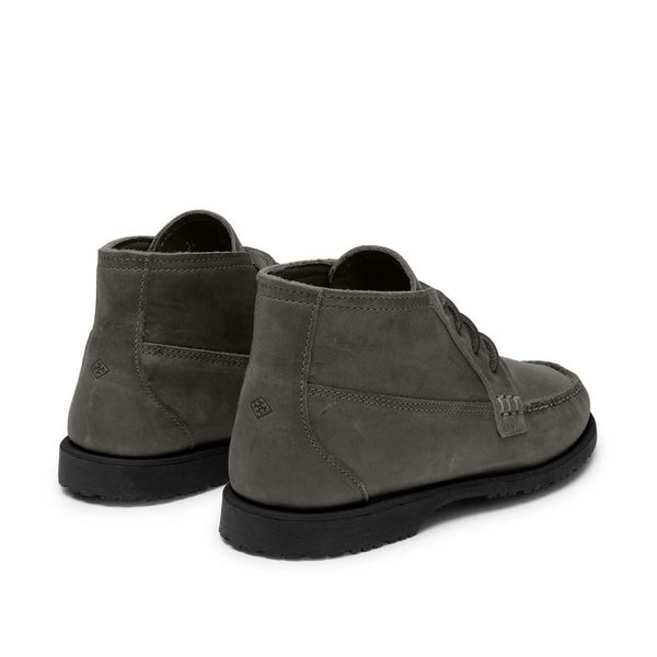 Quoddy Men’s Nubuck Chuck LE Chukka: Graphite Grey